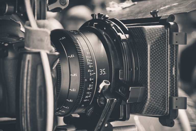 photo of a lens from a professional camera