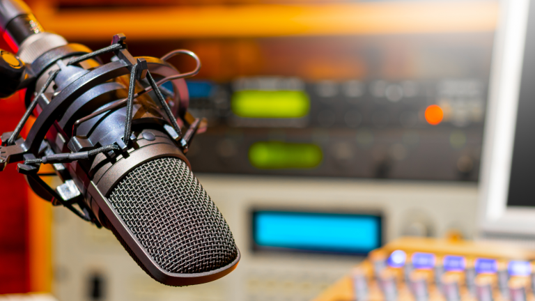 video podcast studio